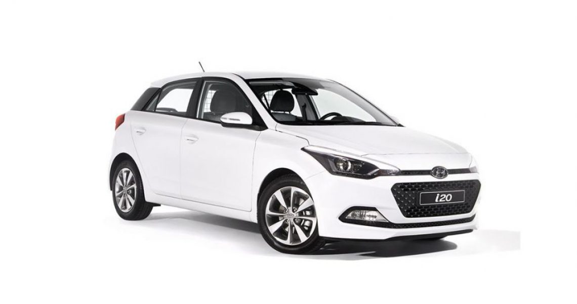 Hyundai i20 Van - prednji izgled sa bočne strane