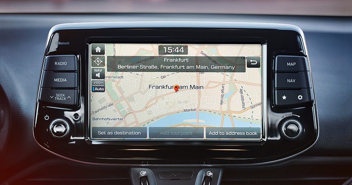Hyundai i30 N - sistem navigacije