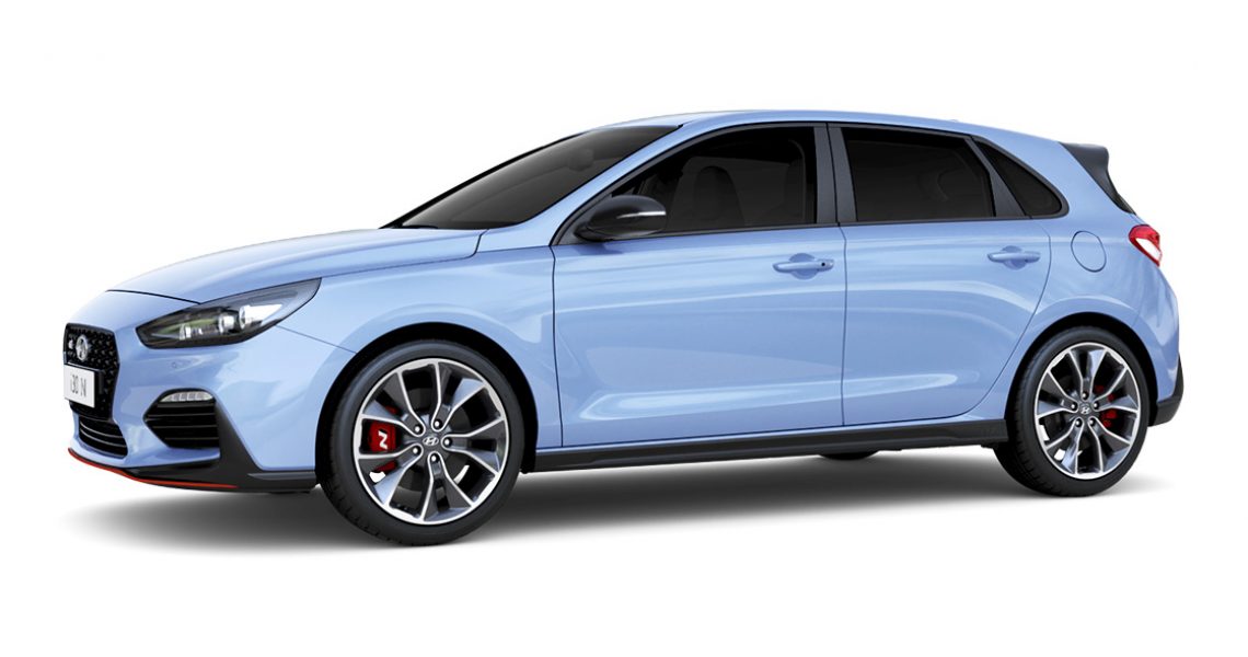 Hyundai i30 N - izgled bočne strane