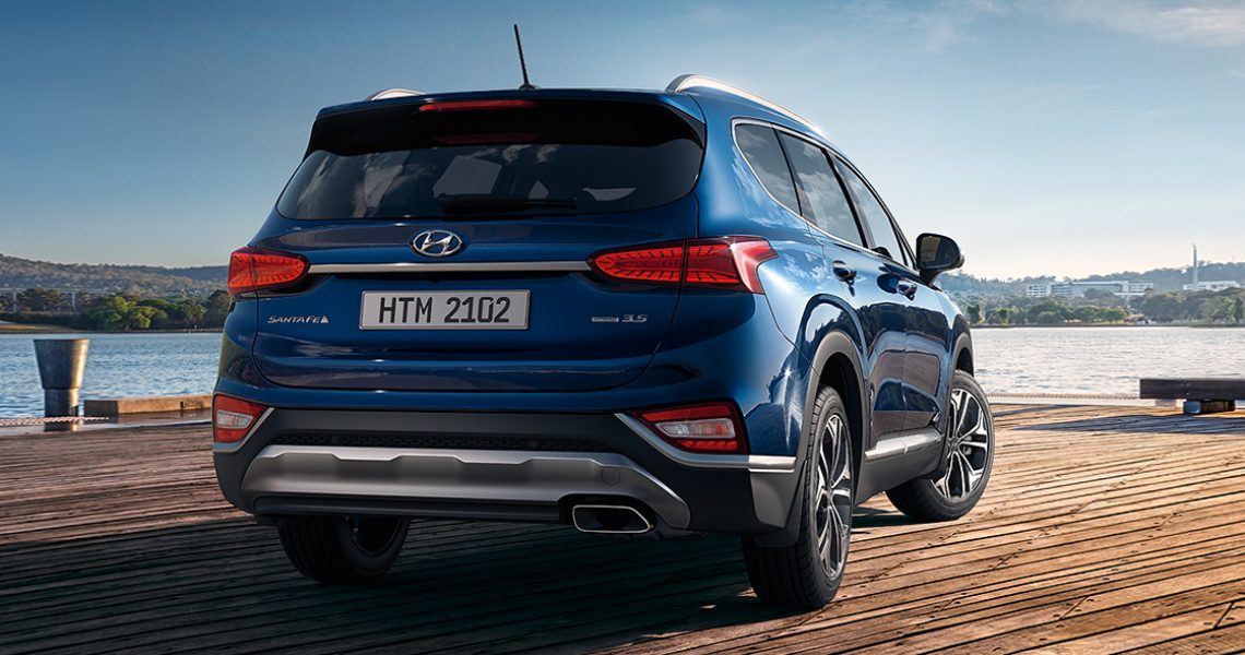 Hyundai Santa Fe - zadnji deo eksterijera