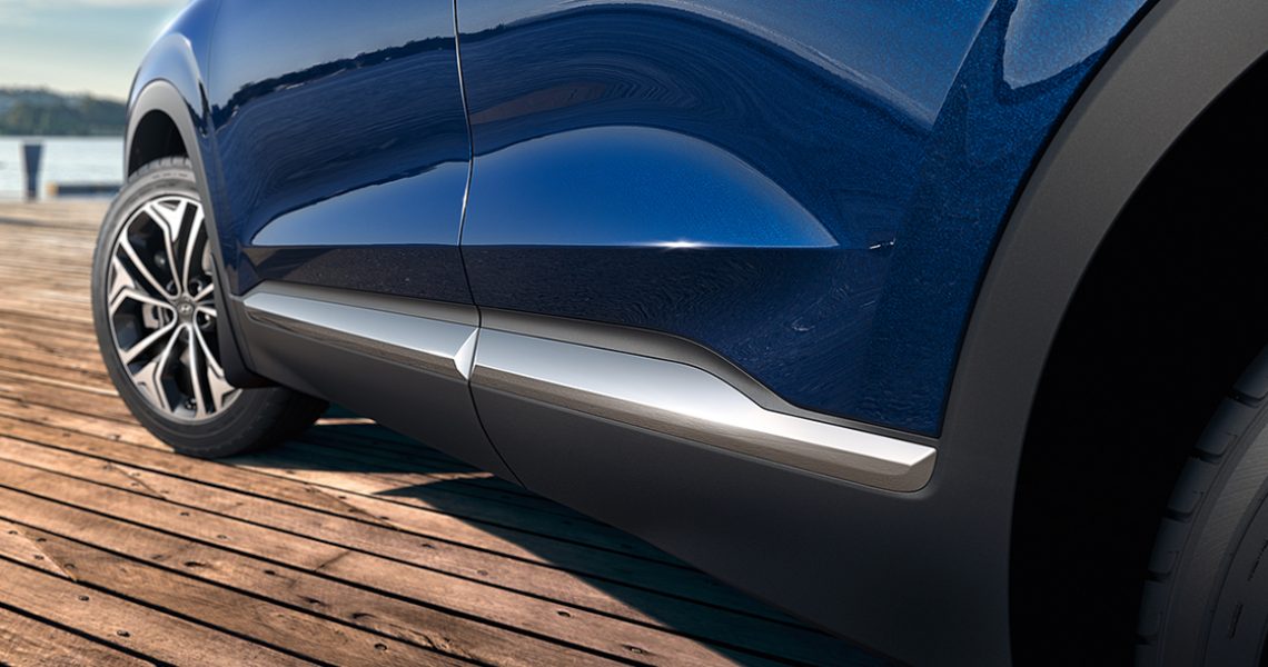 Hyundai Santa Fe - dizajn eksterijera i aluminijumski točkovi